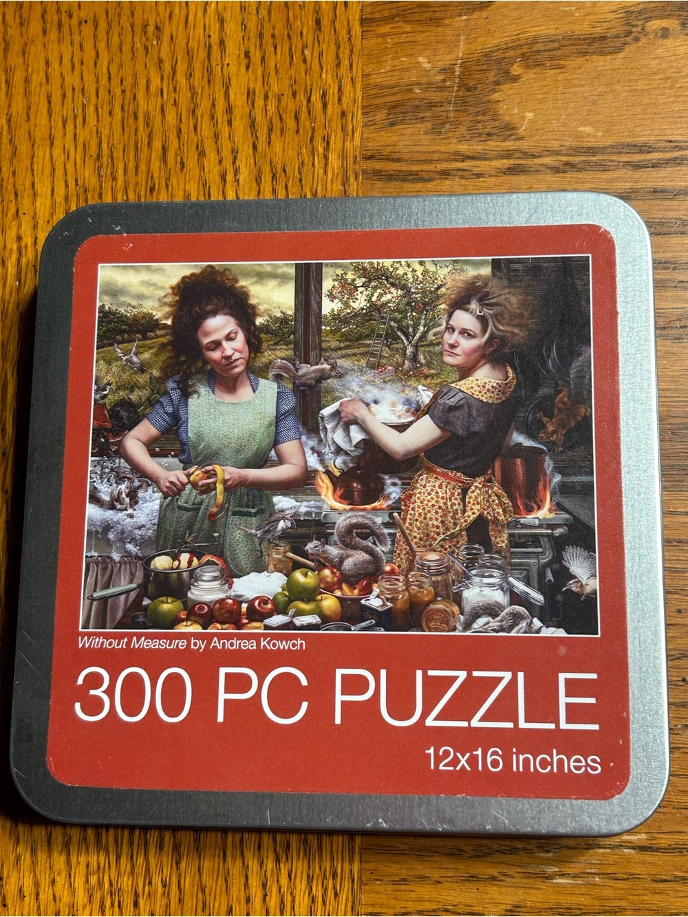 300-Piece Comedy Puzzle w/ Tin - “Without Measure”